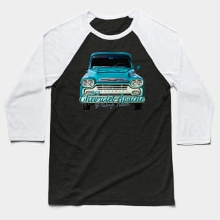 Restored 1959 Chevrolet Apache Pickup Truck Baseball T-Shirt